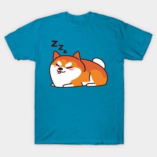 Sleepy Shibe 01 T-Shirt